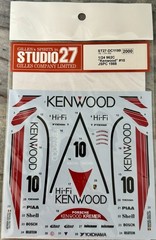 1/24 Hasegawa CC-13 Kremer Porsche 962C w/ Studio 27 1988 Kenwood Decals