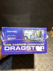 1:25 POLOR LIGHTS MODEL KIT CARL CASPER’S UNDERTAKER DRAGSTER (FACTORY SEALED)