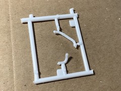 1/25 scale model car kit 66 Chevy Pickup Upper/Lower Radiator Hoses No Box