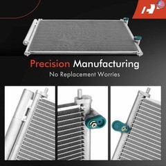 A-Premium Air Conditioning A/C Condenser Compatible with Toyota Corolla
