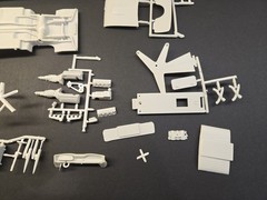 AMT/ERTL, 1961 FORD RANCHERO, 1/25 SCALE, PARTS ONLY, INCOMPLETE.