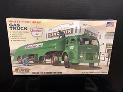 ATLANTIS H1402 SINCLAIR WHITE-FRUEHAUF GAS TRUCK MODEL KIT-NIB-1:48 SCALE