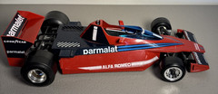 Burago Brabham Parmalat BT46 Alfa Romeo Model F1 Racing Car Built 1/14