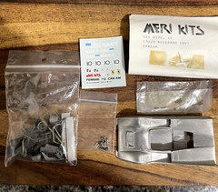 Meri Model Kits 1/43 Scale White Metal Ferrari 712 Cam-Am 1972 RARE Tameo AMR