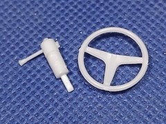 🌟 Steering Wheel & Column 1968 Chevelle 1:25 Scl 1000s Model Car Parts 4 Sale