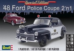 1948 Ford Coupe POLICE CAR DECAL SHEET from Revell 1:25 Model Kit 48 DECALS