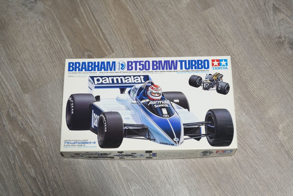 Tamiya 1/20 Brabham BT50 BMW Turbo (2017)