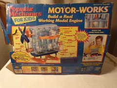 1998 POPULAR MECHANICS MOTOR-WORKS BUILD A REAL WORKING MODEL ENGINE