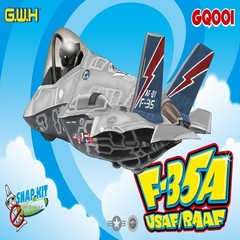 Great Wall GQ-001 F-35A USAF/RAAF Cute Q Verison（Present Pilot）KIT 2019 NEW