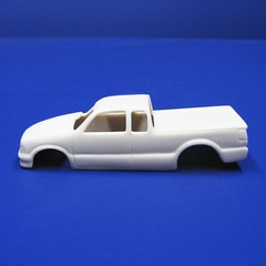 JFSL23 H:O scale Chevy Sonoma Pro Mod Truck resin slot car body Jimmy Flintstone