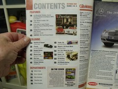 TOY CARS & MODELS MAGAZINE, OCTOBER 2002, 92 PAGES, DIE CAST, KITS, EXC COND