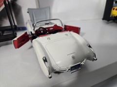 Testers 1-24 Dodge Ram. 57 Corvette Convertible & Trailer Metal Newly Built Nice