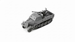1/72 Military Vehicle Model Kit Plastic Assembly Tank Truck Toy Set