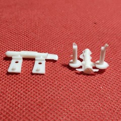 Wheel Pins & Blocks 1967 Pontiac GTO 1:25 Scale Model Car Part MPC