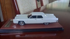 VERY RARE 1/43 GLM Stamp 1973 Lincoln Continental Town Car White w/Vinyl Top