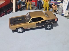 VINTAGE SURVIVOR MPC.REVELL.AMT. JO-HAN BUILT MODEL 🚗 CUSTOM PLYMOUTH CUDA..