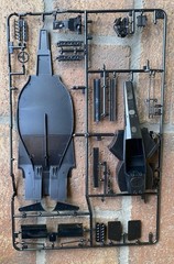Tamiya Ferrari F189 Early Version model kit – Partially Assembled