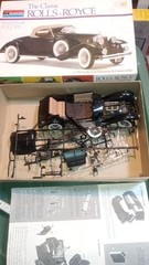 Monogram The Classic Rolls-Royce Model Car Kit 1:24 Scale STARTED