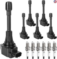 Ignition Coil Packs & Spark Plugs Compatible with V6 3.5L 3.5 2009-2020