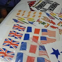 VTG Lot Of Model Car Kit Decals Stickers Sheets Auto Customizing Racing 24 Sheet