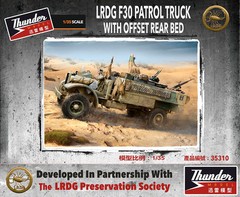 Thunder 1/35 LRDG F30 Patrol Truck with Offset Rear Body [Standard Edition]