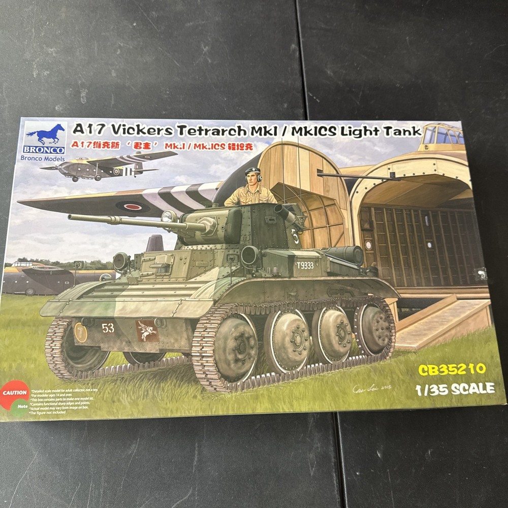 Bronco CB35210 1/35 A17 Vickers Tetrarch Mk.I/Mk.ICS Light Tank