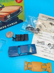 Lindberg SUPER SPORTS 1972 MONTE CARLO Snap Fit Plastic Model Kit Complete RARE