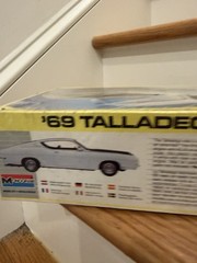 Monogram 1969 Ford Talladega 1/24 Scale Model Kit Imported Vintage Rare