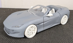 Ferrari Portofino Model Kit Scale 1/12 or 1/8