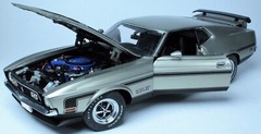 Mustang Ford 1 RAM AIR Hot Rod Race Car GT12Built Metal Model 24 1967T18A1972 40