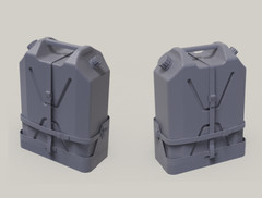 1/16 Australian Armoured Vehicles Jerry Can Holder with 20L Water Jerry