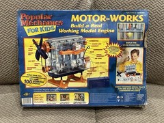 1998 Popular Mechanics Motor-Works Build A Real Working Engine -Not Assembled