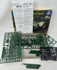 Italeri Model Kit – BT-5 Soviet Light Tank #272 – Partially Assembled Complete!