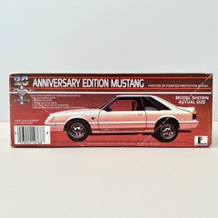 MPC 1:25 20th Anniversary Edition 1984 Mustang Model Car Kit #1-0768 -OPEN BOX