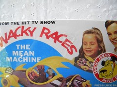 MPC Wacky Races The Mean Machine Build & Play Model Kit Dastardly & Muttley MIB