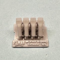 Exhaust Tips for MOPAR B-Body 1/24 1/25