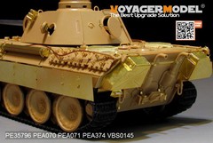 Voyager PE35796 1/35 WWII German Panther D Basic Detail Set (For TA35345)