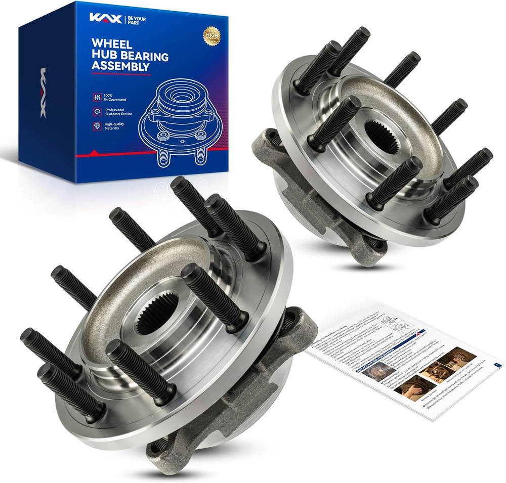 515206 2PCS Front Wheel Hub Bearing Compatible with Ram 2500 2019-2023, Ram 3500