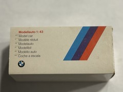 Rare BMW M3 Dealer Promo Model Car 1:43 with Box – Blue Collectible