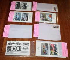 8ct Lot Blue Ridge Waterslide Decals ORRC 1/24 and 1/25 Scale NASCAR Racing NOS