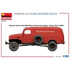 Miniart #38083 1/35 G506 4х4 1,5 t PANEL DELIVERY TRUCK