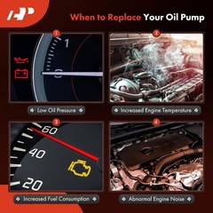 A-Premium 4.6L 5.4L High Volume Oil Pump Compatible with Ford F-150, F-150