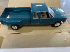 1/25 Plastic AMT Ertl Promo 1995 Chevrolet C3500 Dually Pickup Teal Green 6992EO