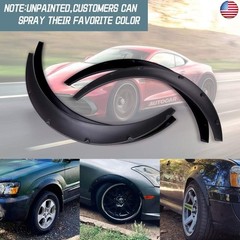 DREAMIZER 80cm Fender Flares Universal for Cars – Wide Body Kit 35mm Flexible