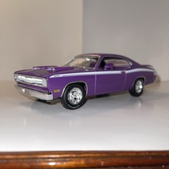 1971 Plymouth Duster 340 Built Model Car 1/25