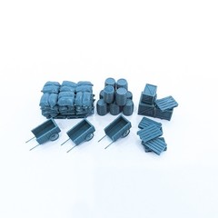 Yao’s Studio LYTS144015 1/144 Model Railway Scenery Warehouse Accessories Set