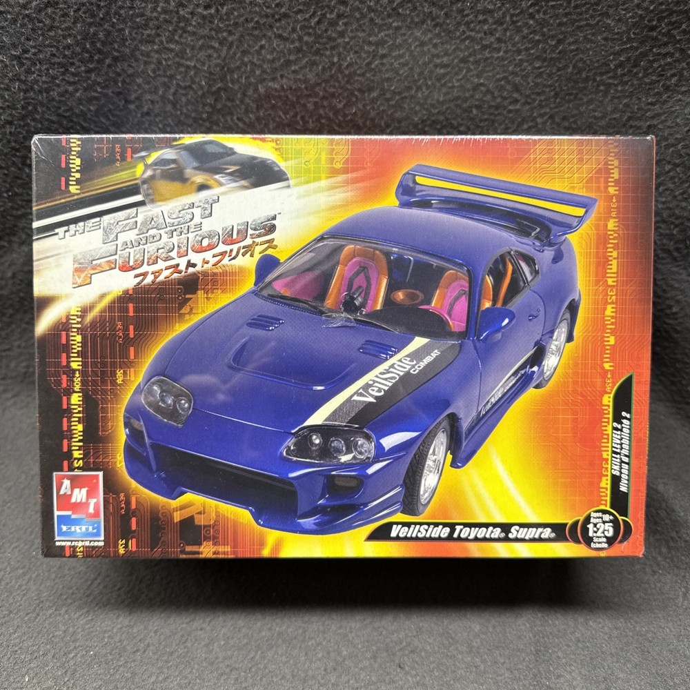 AMT Fast & Furious Tokyo Drift Veilside Toyota Supra 38426 Factory Sealed 1:25