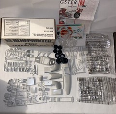 Amt/Ertl Blueprinter Fiat Double Dragster 1:25 Model Kit Old Stock