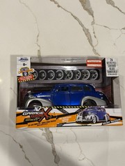 🆕Jada Toys✨1939 Chevy Master Deluxe✨1/24✨Color Azul/Silver Garage Worx✨26 Parts