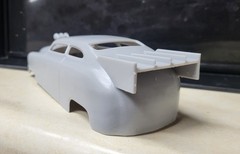 1/24 scale resin 3d printed 1950 Nash Blown Pro Mod drag body model slot car